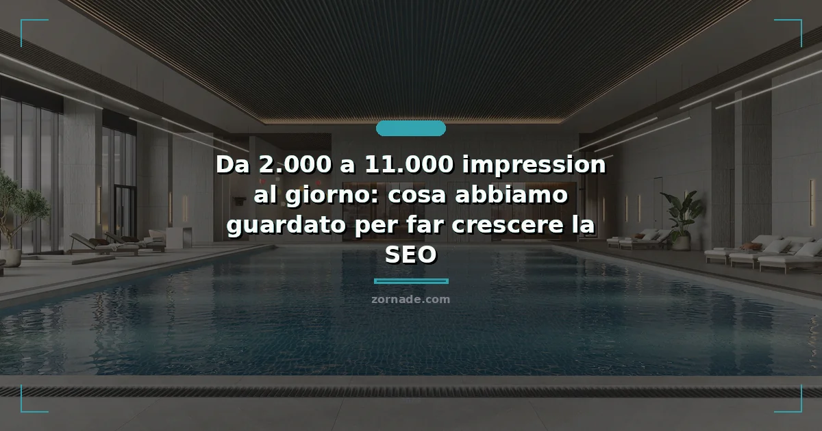 Immagine di copertina per: Da 1.500 a quasi 20.000 impression al giorno: la crescita guidata dai dati