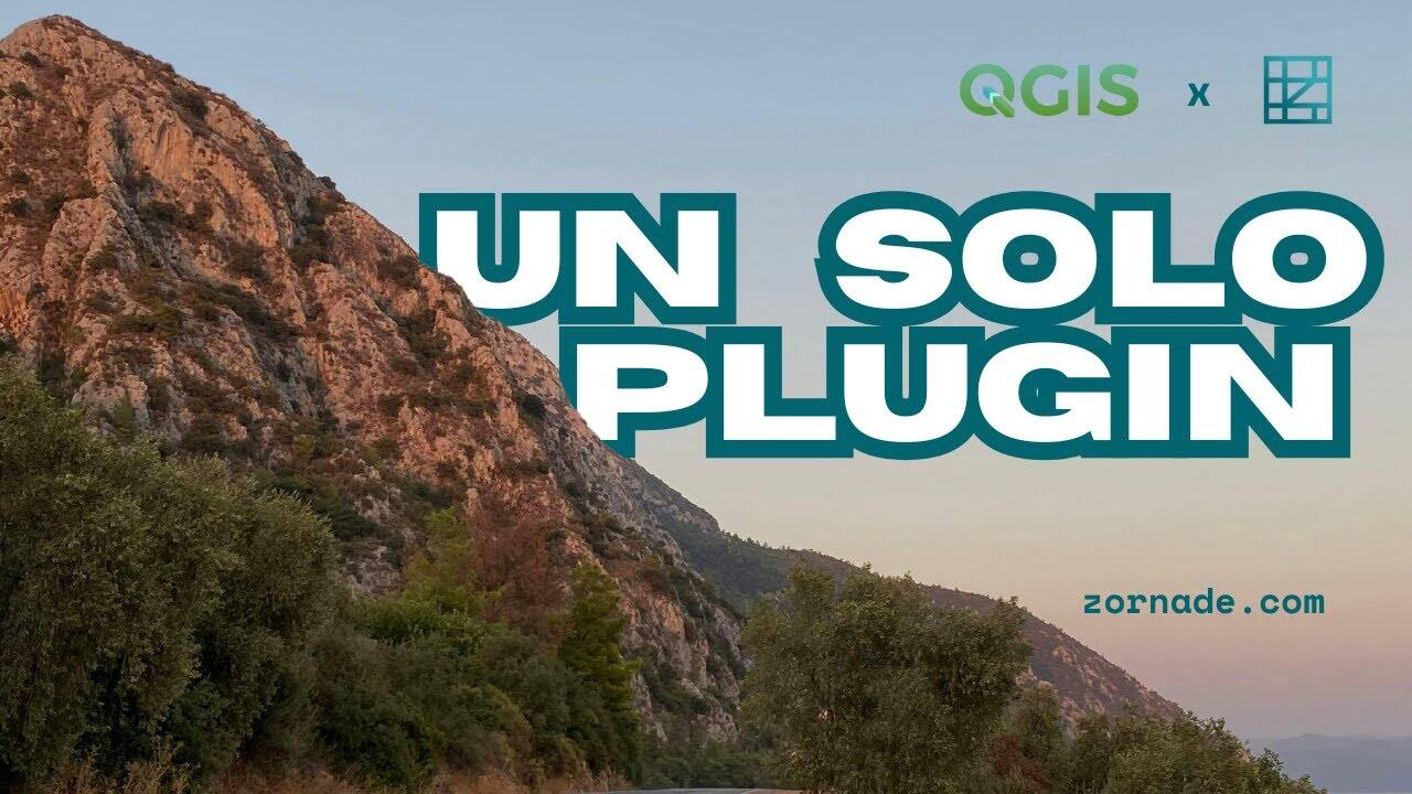 Anteprima del video tutorial sul plugin QGIS di Zornade